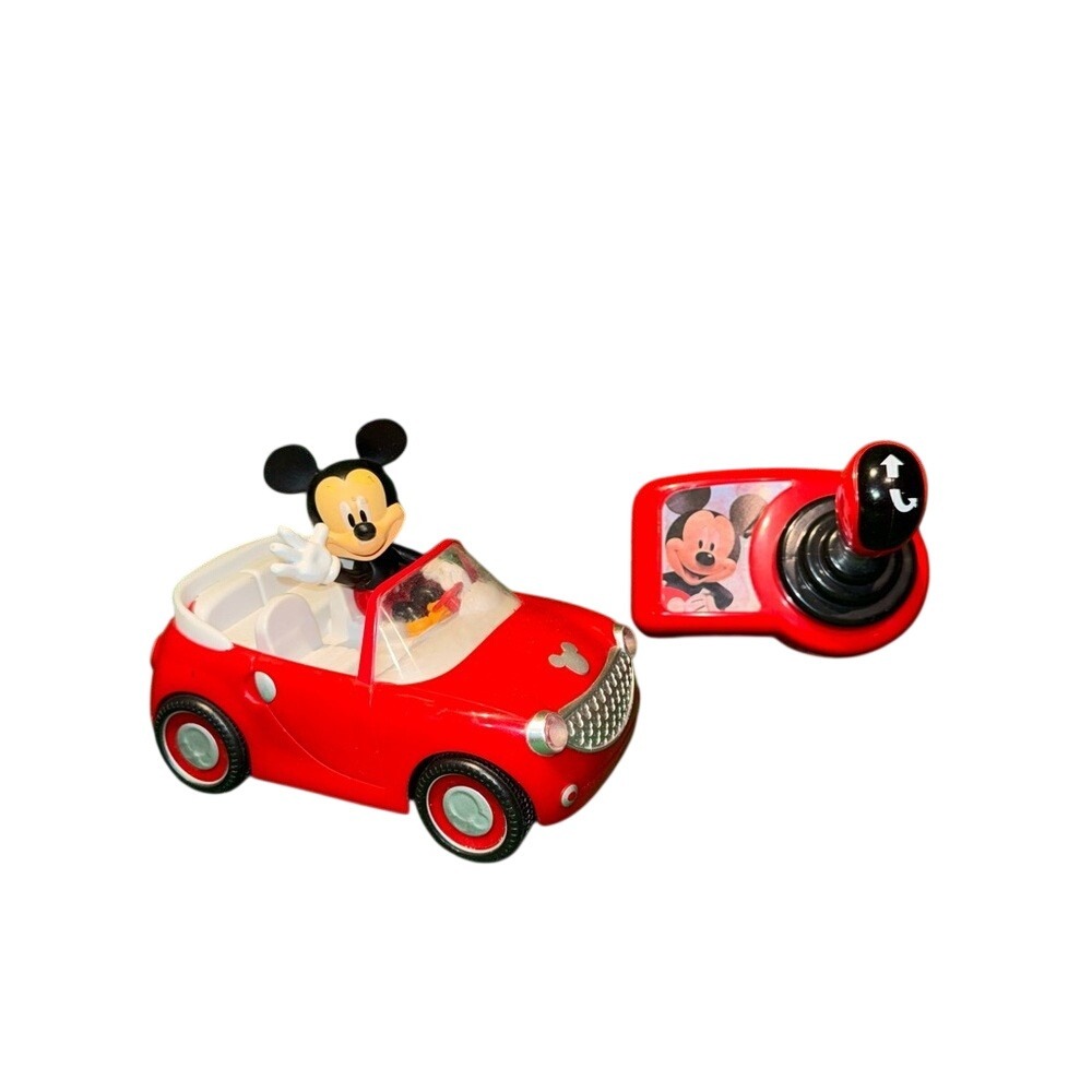 Jada Toys Disney Mickey Mouse Roadster RC Car Red Remote‎ Control 99738